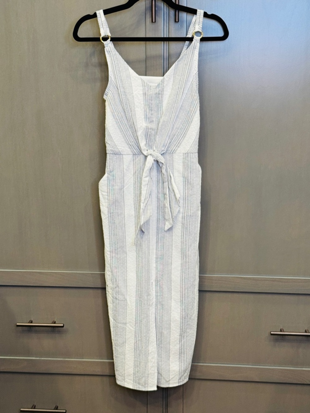 NWT! Bishop + Young Maldive Dress Blue & White Stripe - XS - Picture 2 of 13